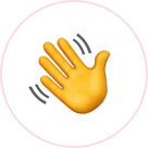 Zwaai emoji