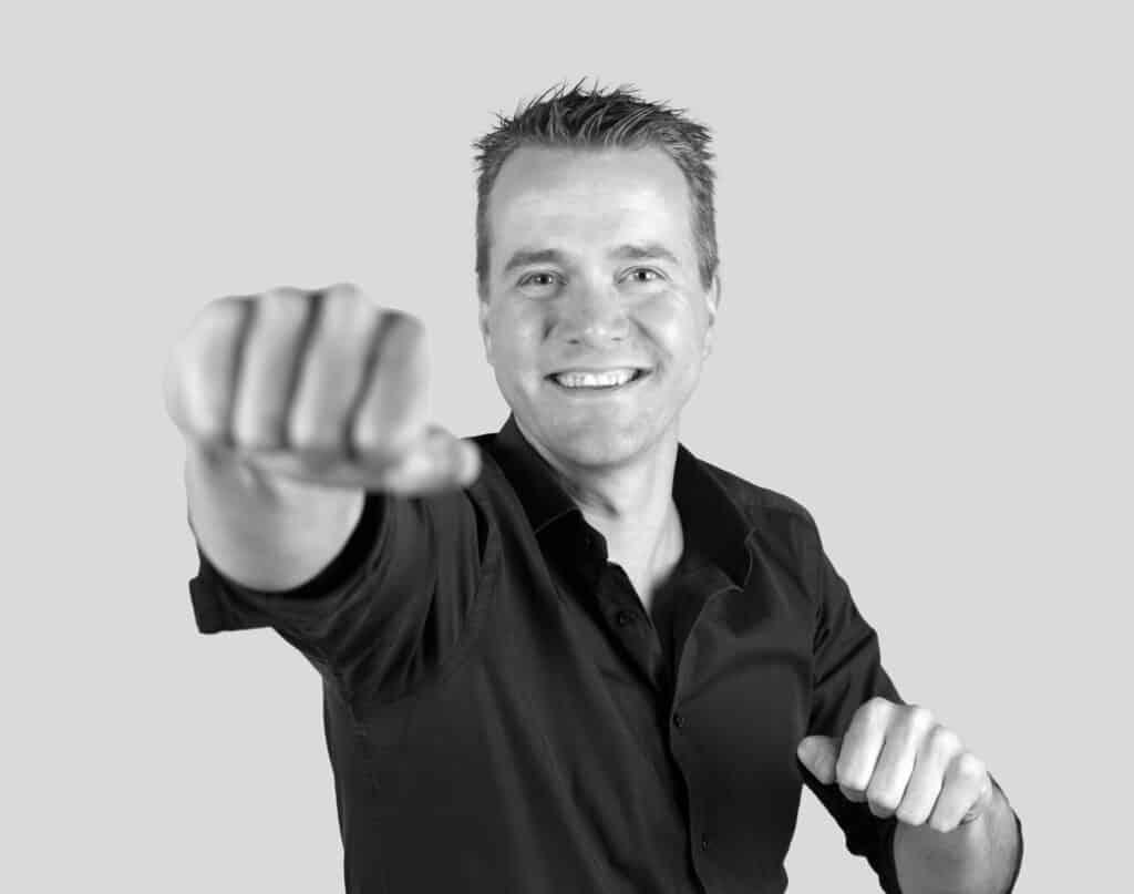 Sjoerd Bouw zwart wit
